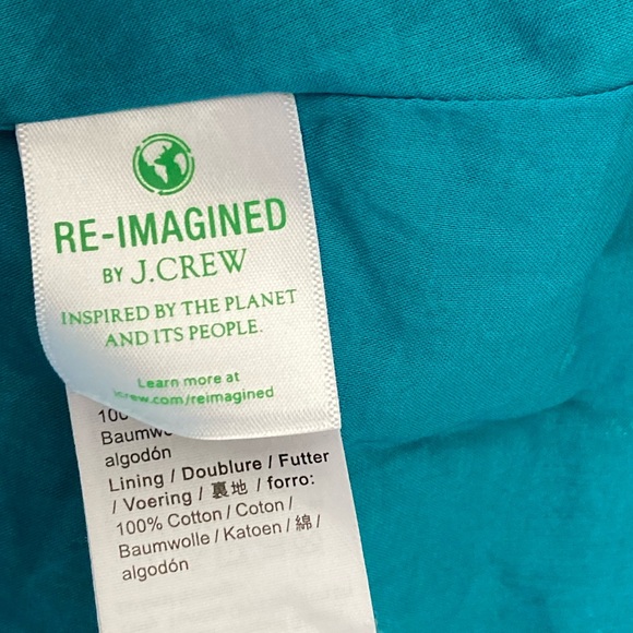 J CREW LIBERTY Fabric CUTOUT ORGANIC COTTON GIORGIA DUKE PRINT Midi DRESS Size 6 - Picture 14 of 15